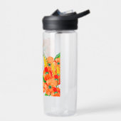 Wilde Blume Aquarell Trinkflasche (Links)
