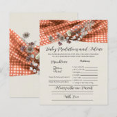 Wilde Blume Baby Vorhersagen und Ratschläge. (Vorne/Hinten)