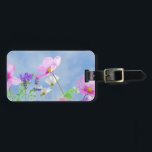 Wilde Blume Blue Sky Gepäckanhänger<br><div class="desc">Gepäckmarke</div>