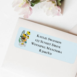 Wilde Blume Blumenblauer Pilz