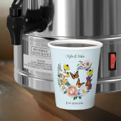 Wilde Blume Blumenblauer Pilz Pappbecher