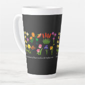 Wilde Blume Blumenfrauen und -mädchen Milchtasse (Linke Ecke)