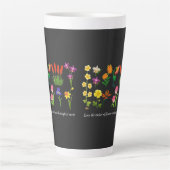 Wilde Blume Blumenfrauen und -mädchen Milchtasse (Vorderseite)