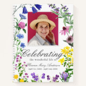 Wilde Blume Blumengedenkmal Gästebuch Notizblock (Vorderseite)