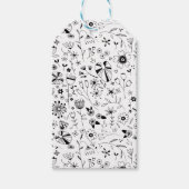 Wilde Blume Blumenstrauß Kunst, Dichtung und Musik Geschenkanhänger (Vorderseite)