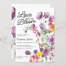 Wilde Blume | Boho Bridal Duwer Einladung