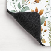 Wilde Blume Boho Mousepad (Ecke)