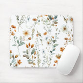 Wilde Blume Boho Mousepad (Mit Mouse)