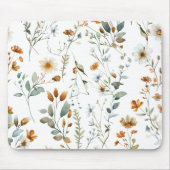 Wilde Blume Boho Mousepad (Vorne)