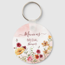 Wilde Blume Brautparty bevorzugt personalisiert