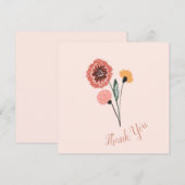 Wilde Blume Bunch Blumenkunst Vielen Dank (Vorne/Hinten)