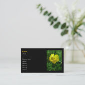 Wilde Blume - Butterbecher Visitenkarte (Stehend Vorderseite)