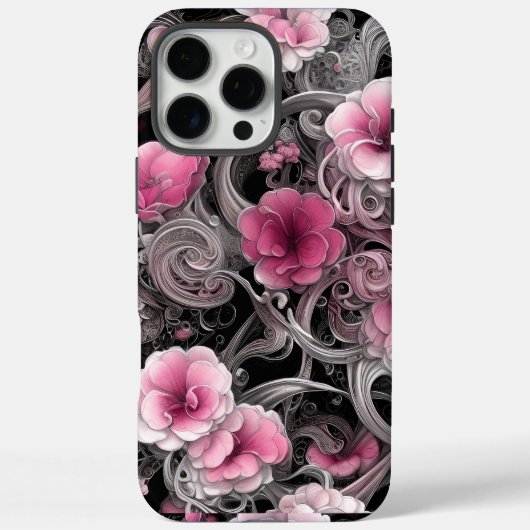 Wilde Blume Case-Mate iPhone Hülle (Rückseite)