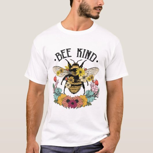 Wilde Blume der Freundlichkeit T-Shirt (Vorderseite)