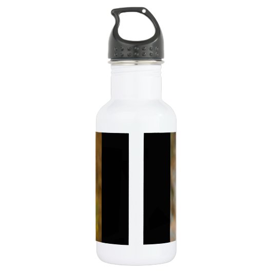 Wilde Blume Edelstahlflasche (Rückseite)