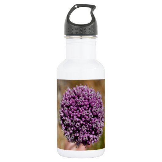 Wilde Blume Edelstahlflasche (Vorderseite)