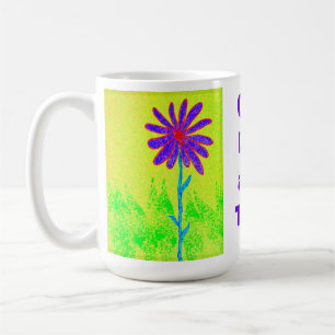 Wilde Blume eine Tagesauf einmal Tasse