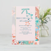 Wilde Blume Einladung (Stehend Vorderseite)