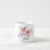 Wilde Blume  Espressotasse (Vorderseite)