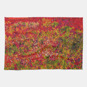 Wilde Blume Feldmalerei - Küchentücher