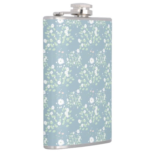 Wilde Blume Flachmann (Rechts)