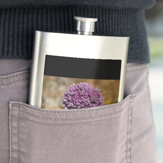 Wilde Blume Flachmann (Beispiel)