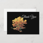 Wilde Blume Floral Dankeskarte (Vorne/Hinten)