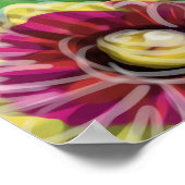 Wilde Blume Forest Nymph Pop Surrealismus Poster (Ecke)