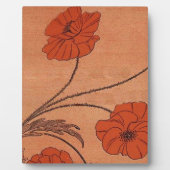 Wilde Blume Fotoplatte (Vorderseite)