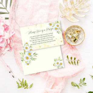 Wilde Blume Frühlingsrezepte Begleitkarte