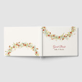 Wilde Blume Gelbe Marigold Foliage Hochzeit Gästebuch (Voll)