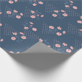 Wilde Blume Geschenkpapier (Ecke)