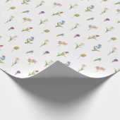 Wilde Blume Geschenkpapier (Ecke)