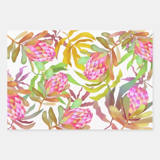 Wilde Blume. Geschenkpapier Set (Vorderseite)