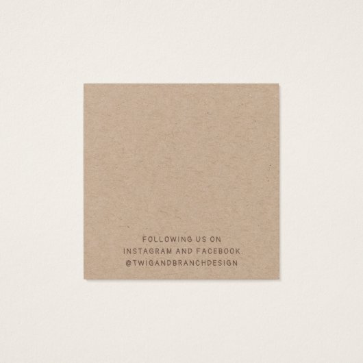 Wilde Blume Gestohlene Anzeigetafel (Rückseite)