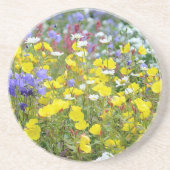 Wilde Blume Getränkeuntersetzer (Vorne)