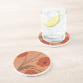 Wilde Blume Getränkeuntersetzer (Seite)