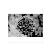 Wilde Blume Gummistempel (Prägung)