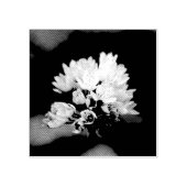 Wilde Blume Gummistempel (Prägung)