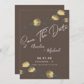 Wilde Blume HandGezeichnet Botanisches Save the Da (Vorne/Hinten)