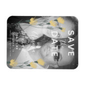 Wilde Blume HandGezeichnet Botanisches Save the Da Magnet (Horizontal)