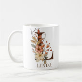 Wilde Blume Herbstgarten Ursprünge L Kaffeetasse (Links)