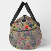 Wilde Blume Imitate Stickereien Blumenmuster Duffle Bag (Rechts)