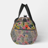 Wilde Blume Imitate Stickereien Blumenmuster Duffle Bag (Rechts)