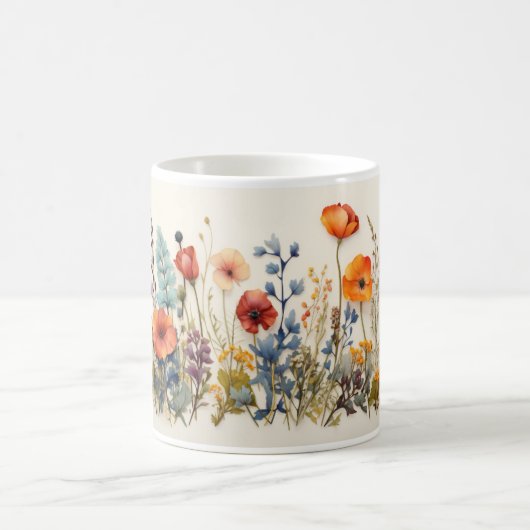 Wilde Blume Kaffeetasse (Mittel)
