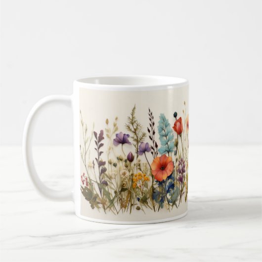 Wilde Blume Kaffeetasse (Links)
