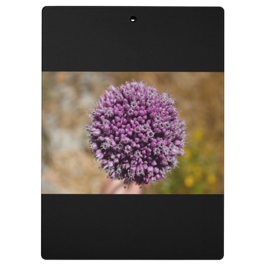 Wilde Blume Klemmbrett (Rückseite)