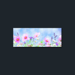 Wilde Blume Leinwanddruck<br><div class="desc">Hübsche wilde Blume an sonnigen Tagen</div>