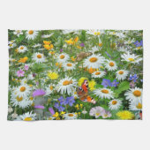 Wilde Blume Meadow Geschirrtuch (Horizontal)