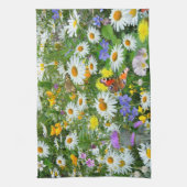Wilde Blume Meadow Geschirrtuch (Vertikal)